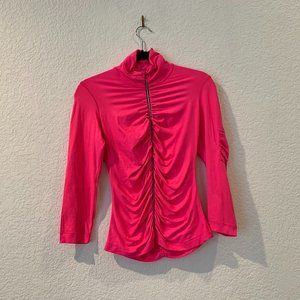 PH8 neon pink athletic women's track jacket size M